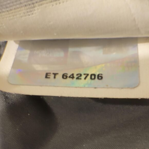 The North Face Down Parka Puffer Coat 600 Fill sz Small Gray Hooded Long Quilted - Picture 7 of 13